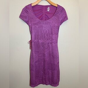 Merrell Purple Short Sleeve Dress